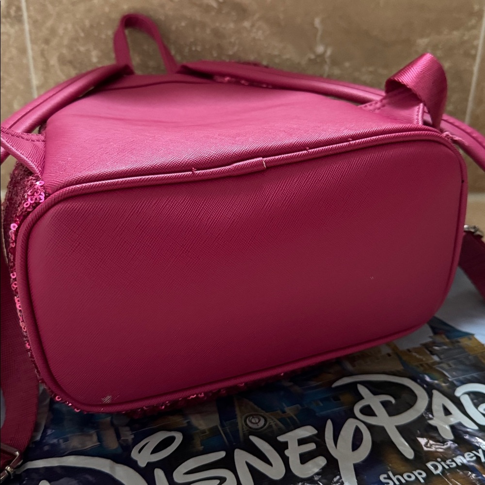 Disney Parks Loungefly Backpack Orchid Sequin - Picture 5 of 7